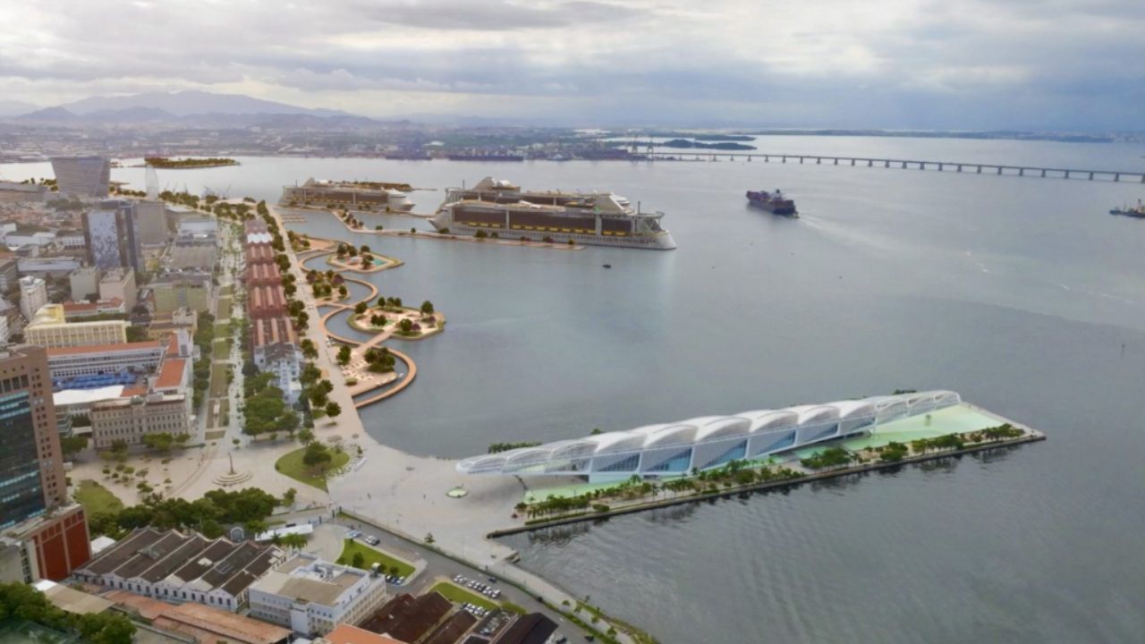 Saiba como a antiga zona portuária se tornou a área mais cobiçada do Rio e o preço que não aparece nos cartões-postais. Imagem: Reprodução/Prefeitura do Rio