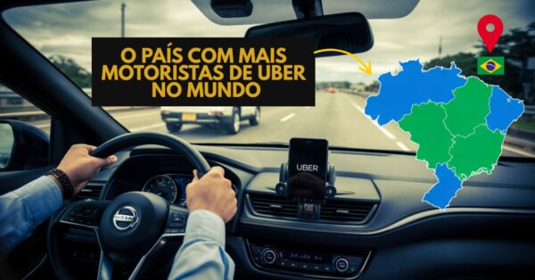 Brasil lidera com mais motoristas Uber, onde o desemprego impulsiona o trabalho por aplicativo, revelando desafios e oportunidades reais no setor.