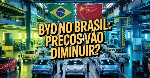 BYD inicia produção de híbridos-flex no Brasil com tecnologia inovadora, mas dúvidas sobre preços e impacto no mercado seguem em aberto.