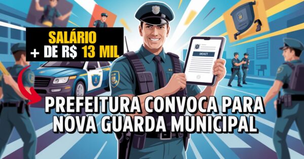 Prefeitura lança guarda armada com salários de R$ 13 mil, contrato temporário e polêmica sobre armas, câmeras e atuação em áreas turísticas.