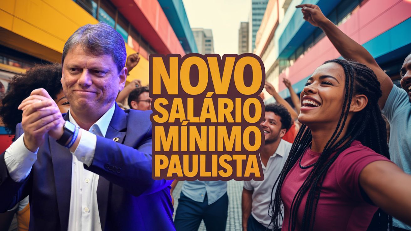São Paulo eleva salário mínimo estadual para R$ 1.804, superando o piso nacional e mostrando força econômica e social inédita no país.