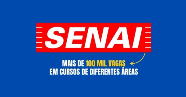 Mais de 100 mil vagas em cursos técnicos e EAD no SENAI 2025 com opções gratuitas e pagas. Prepare-se para o mercado da indústria 4.0!