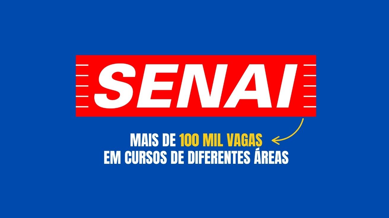 Mais de 100 mil vagas em cursos técnicos e EAD no SENAI 2025 com opções gratuitas e pagas. Prepare-se para o mercado da indústria 4.0!