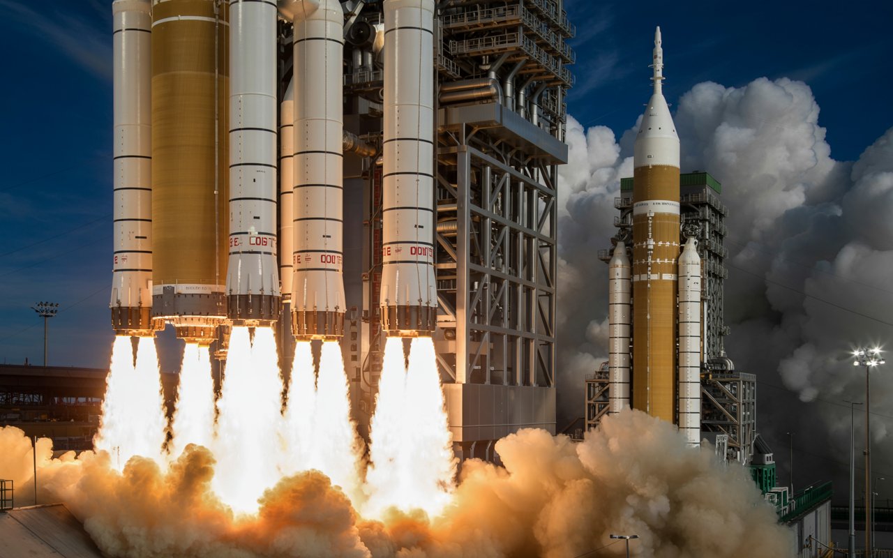 As gigantescas bombas de combustível dos foguetes: 56 mil litros por minuto para alimentar os motores na decolagem