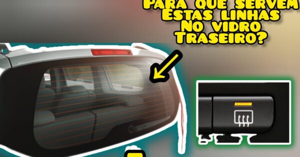As listras pretas no vidro traseiro do carro não estão lá por acaso! Descubra a função secreta que poucos motoristas conhecem