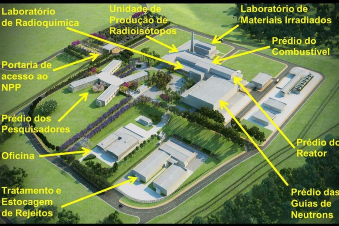Brasil impulsa la minería en una de las mayores reservas de uranio del mundo, construye el reactor multipropósito brasileño y busca la soberanía nuclear