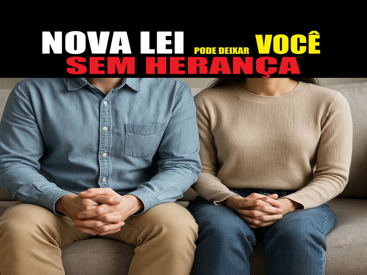 lei no Código Civil pode deixar cônjuge sem herança e impactar famílias em todo o Brasil