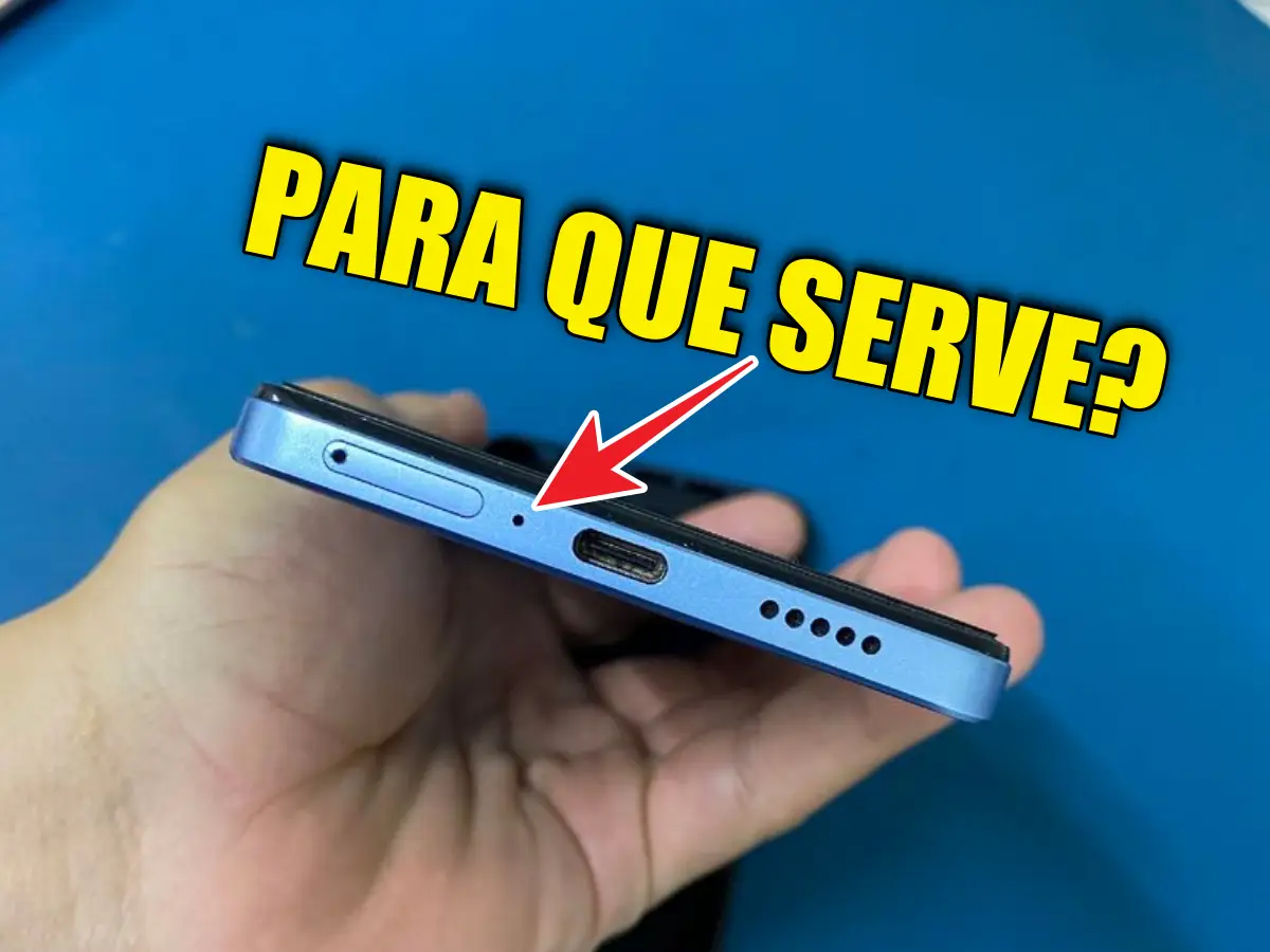 O buraquinho misterioso do celular: por que ele está ali e por que você nunca deve mexer nele