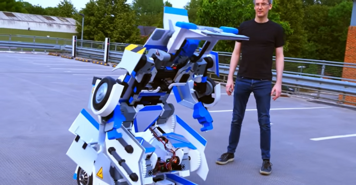 Robô transformers, Carro elétrico,