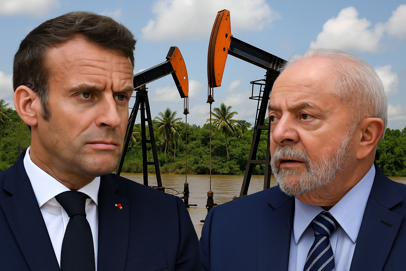foz do rio Amazonas, Macron, Petróleo
