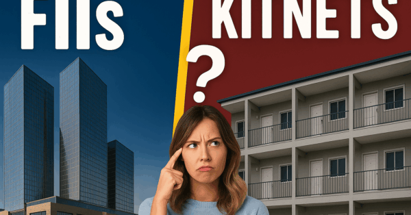 fundos imobiliários, kitnet