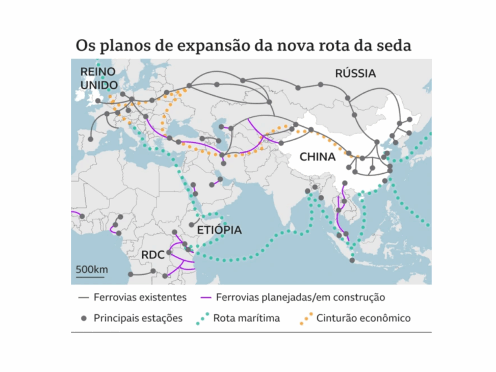 Cómo China está construyendo Puertos, ferrocarriles y carreteras en 150 países para dominar el comercio global
