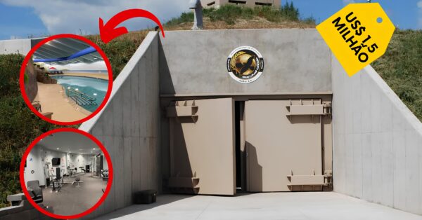 Conheça o bunker de luxo que nasceu de um silo nuclear e hoje abriga milionários preparados para o fim do mundo