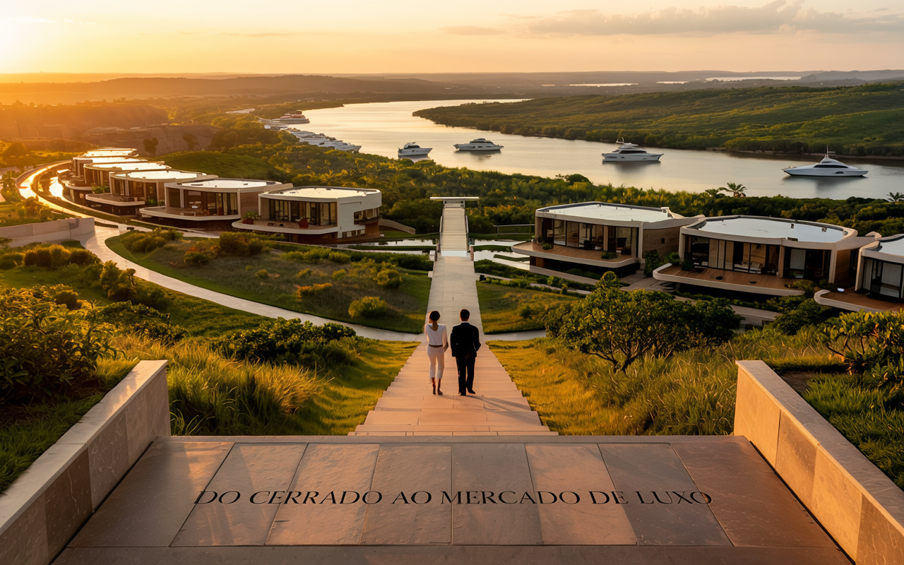 Do cerrado ao mercado de luxo: a cidade mística que atrai milionários, triplica o preço dos imóveis e desafia a infraestrutura pública com crescimento descontrolado