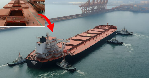 Eles transportam até 400 mil toneladas por viagem - os megagraneleiros da Vale que desafiaram portos e mudaram a logística global do minério