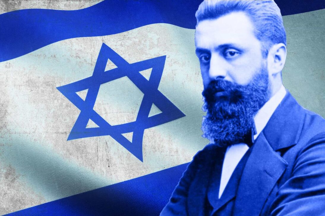 A finales del siglo XIX, el surgimiento de un antisemitismo moderno y los violentos pogroms en Rusia convencieron a muchos judíos de que la única solución para la persecución sería tener su propio país. Así nació el Sionismo, un movimiento político liderado por Theodor Herzl. En 1897, el Primer Congreso Sionista, en Suiza, estableció el objetivo de crear un hogar para el pueblo judío en Palestina.