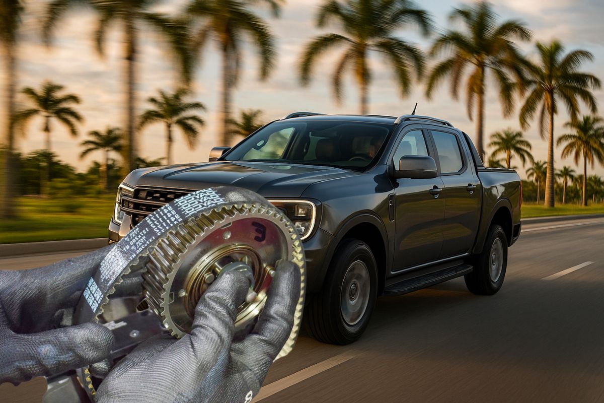 Descubra 7 carros que usam correia dentada banhada a óleo no Brasil. Entenda a tecnologia Belt-in-Oil, os riscos e a importância vital da manutenção