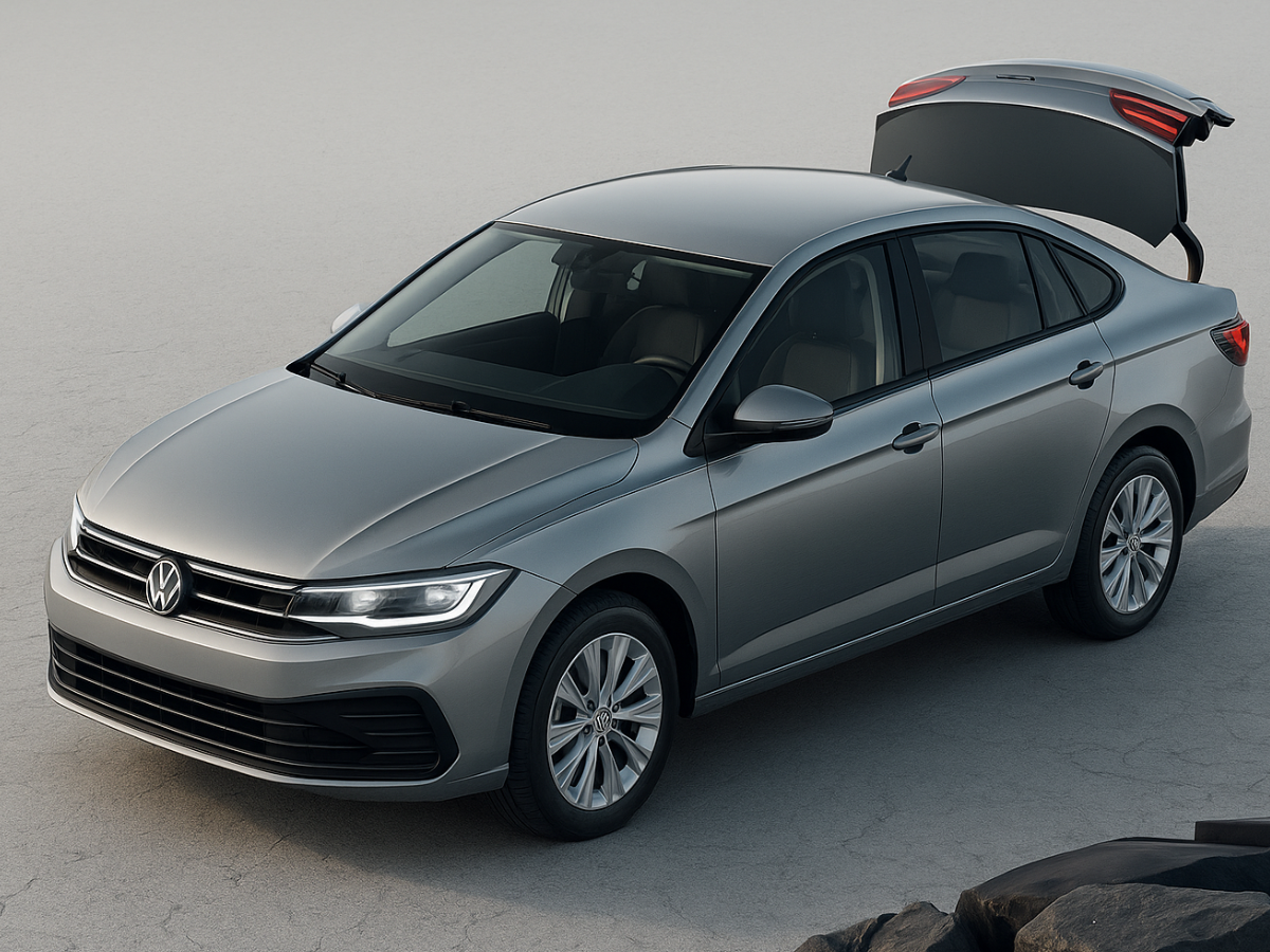 Volkswagen Virtus 2025: o sedan com porta-malas gigante e um motor 1.0 que dá conta do recado?