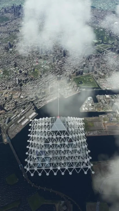 Explore la pirámide de la megaciudad de Shimizu el audaz proyecto de arcología en Tokio. Detalles de la estructura, materiales futuristas y el plan para 1 millón de habitantes.