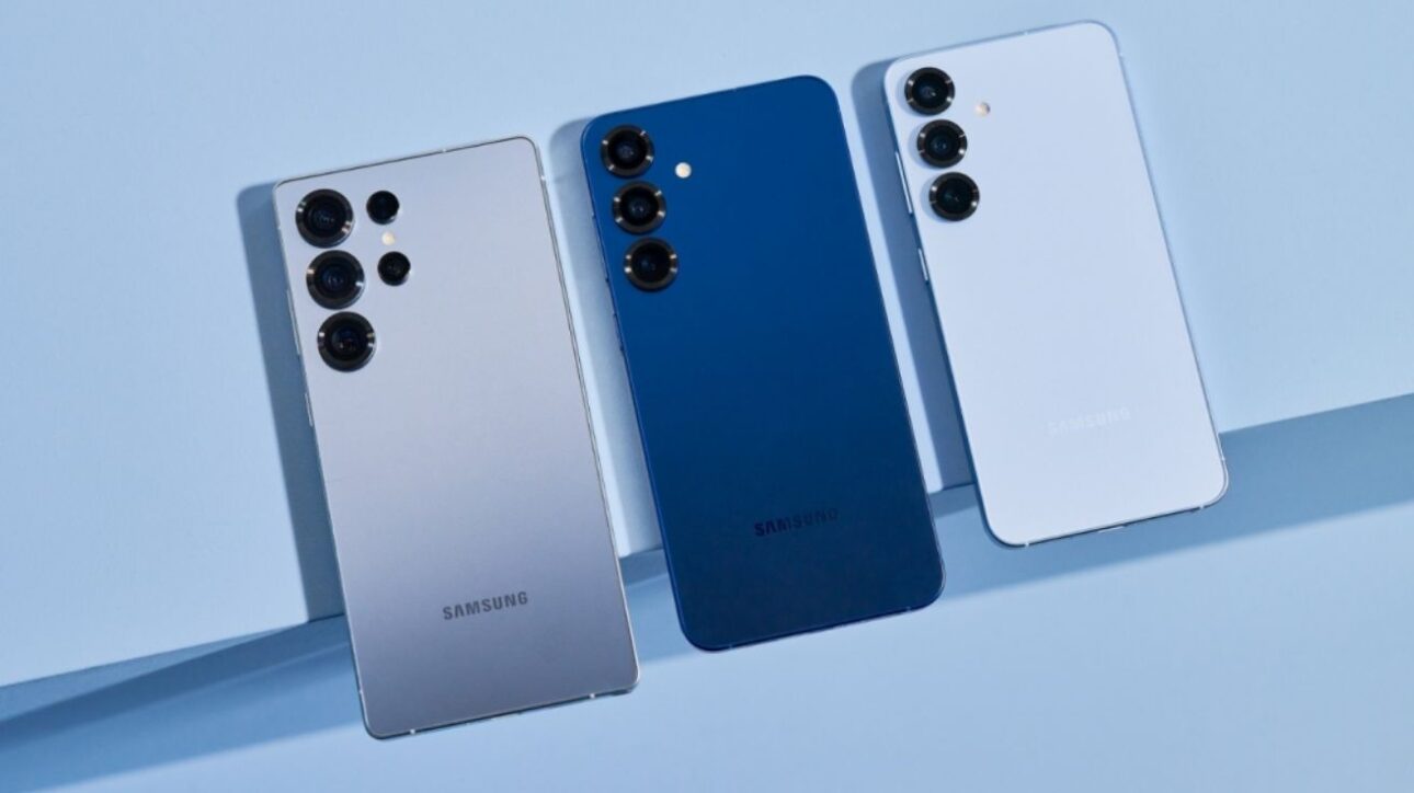 Samsung Galaxy S25 compacto e potente. (Imagem/ divulgação)