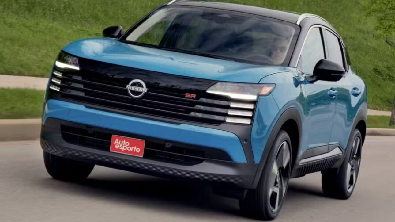 Nuevo Nissan Kicks 2025 crece, gana motor turbo y desafía T-Cross y Compass con diseño robusto, más espacio y alto nivel de tecnología.(Imagen/ Auto Esporte)