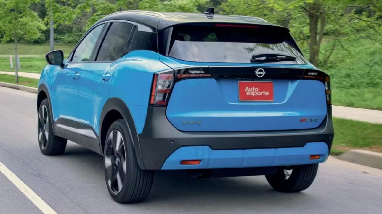 Nuevo Nissan Kicks 2025 crece, gana motor turbo y desafía T-Cross y Compass con diseño robusto, más espacio y alto nivel de tecnología.(Imagen/ Auto Esporte)