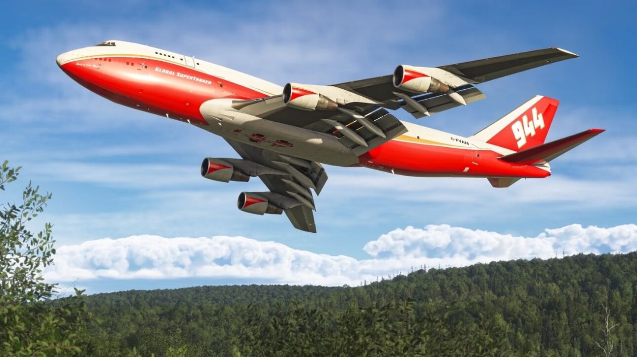 Conozca el avión Supertanker: 90 mil litros por vuelo, alcance de 3 km y maniobras de precisión para contener incendios de grandes proporciones.