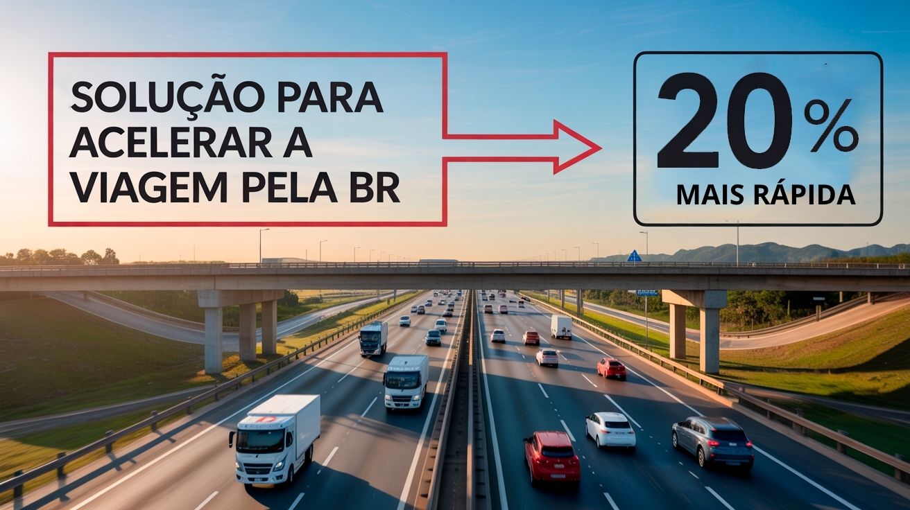 Triplicação da BR-277 promete reduzir em 20% o tempo de viagem e melhorar segurança e logística entre Curitiba e Paranaguá até 2031.