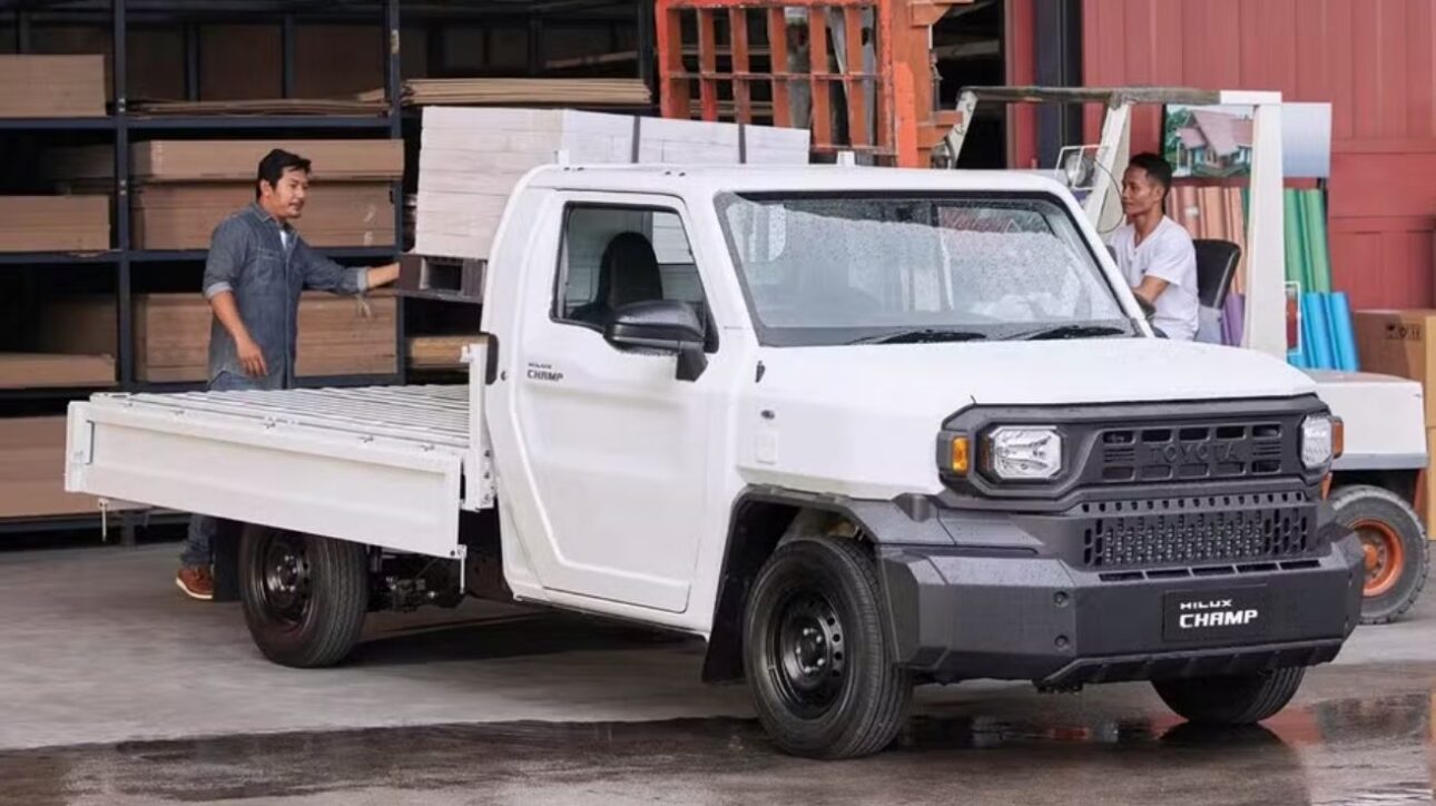 Nueva picapinha de Toyota tiene cara de Bandeirante, motor 2.7 turbo y puede costar menos de la mitad de una Hilux. ¿Será el nuevo hit rural?