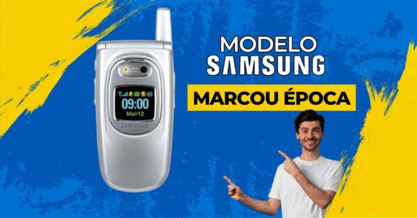 Em 2004, o Samsung P510 surpreendeu com um botão que abria o celular sozinho e virou obsessão nas lojas. Veja por que foi tão marcante.