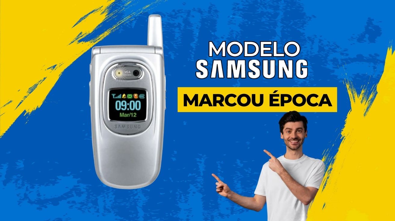 Em 2004, o Samsung P510 surpreendeu com um botão que abria o celular sozinho e virou obsessão nas lojas. Veja por que foi tão marcante.