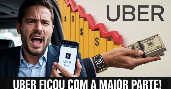 Uber muda algoritmo no Reino Unido, aumenta lucros e reduz ganhos de motoristas, segundo estudo de Oxford. Mudança gera impacto direto.