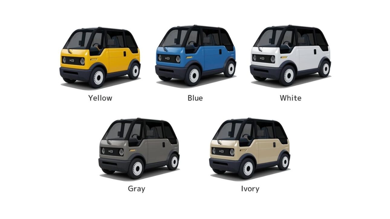 Minicarro elétrico Mibot conquista o Japão com vendas antecipadas, preço acessível e design compacto que cabe até dentro de uma van. (Imagem: divulgação)