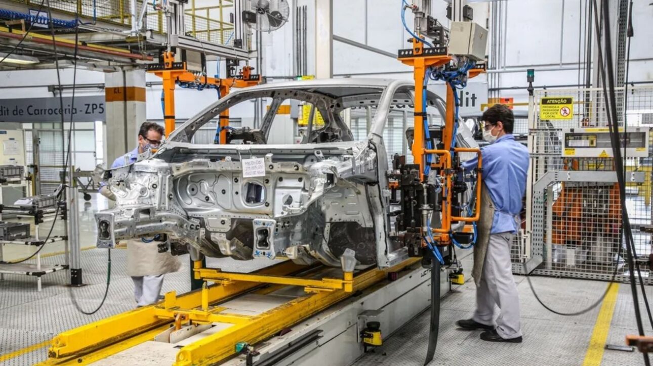 Producción De Vehículos En La Fábrica De Volkswagen En São Bernardo Do Campo (SP) — Foto: Divulgación/Volkswagen
