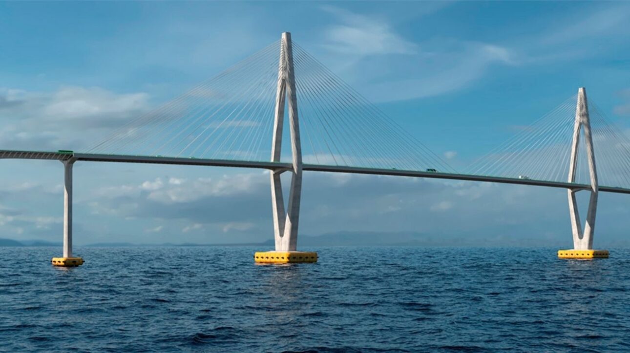 Proyecto de la puente que va a ligar Salvador a la Isla de Itaparica — Foto: Divulgación/Concesionaria Puente Salvador-Itaparica