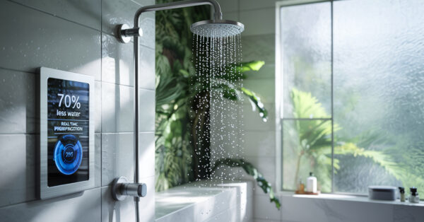 Japoneses criam novo chuveiro que consome 70% menos água — e ainda purifica em tempo real para uso contínuo