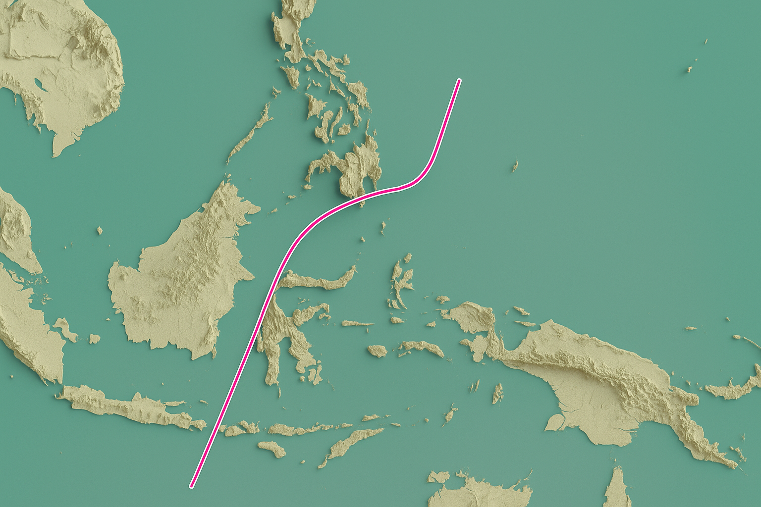 Existe uma linha no mapa que os animais não cruzam há eras — a intrigante e milenar Linha de Wallace, que ainda desafia a ciência moderna