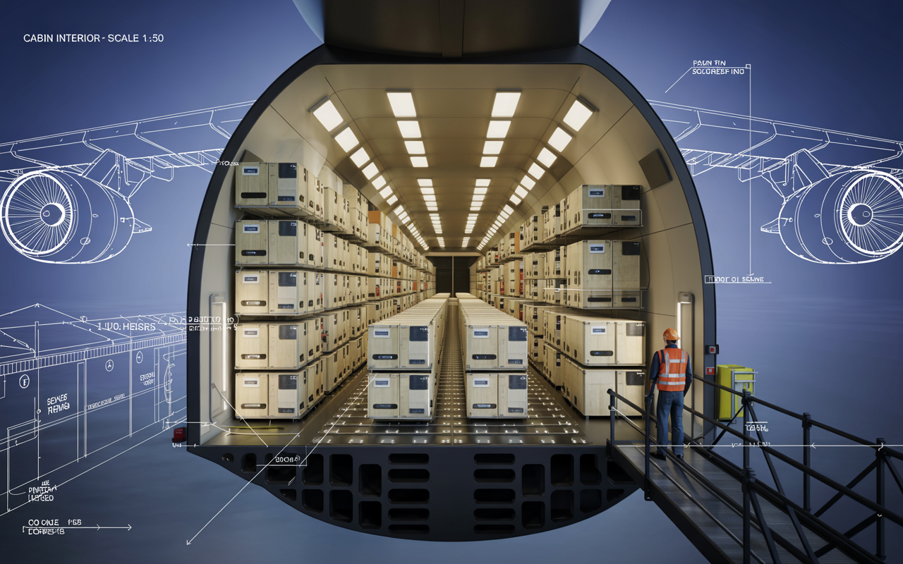 Maior avião cargueiro do mundo terá toque brasileiro: Akaer é escolhida para projetar cabine de aeronave com 108 metros de largura