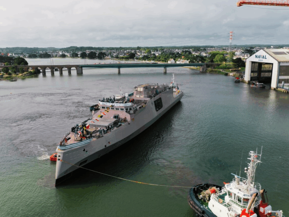 Nueva fragata HS Formion de la Marina