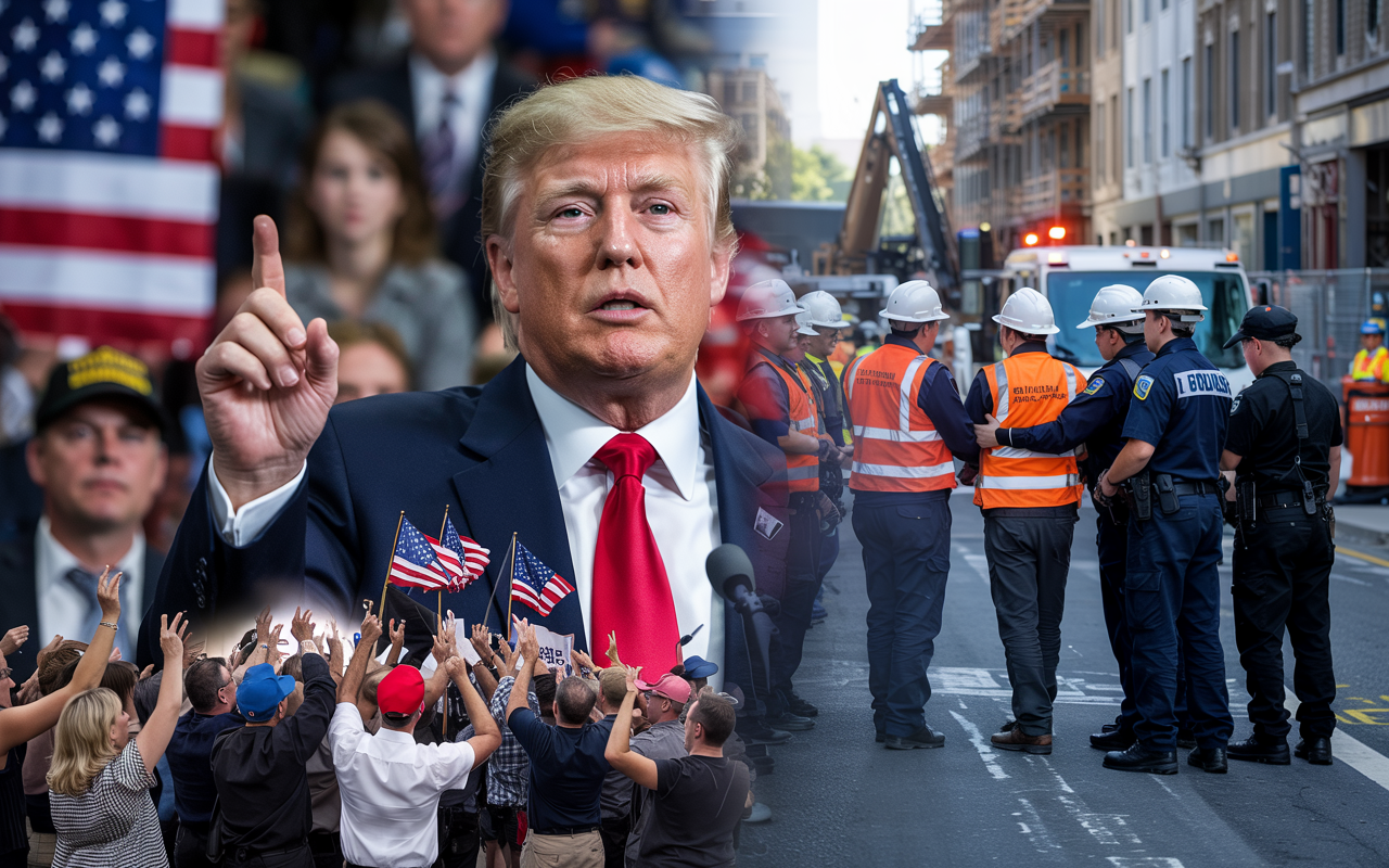 Medidas de deportação adotadas por Trump ameaçam reduzir mão de obra na construção civil dos EUA e dificultam plano de construir 35 mil casas acessíveis até 2028