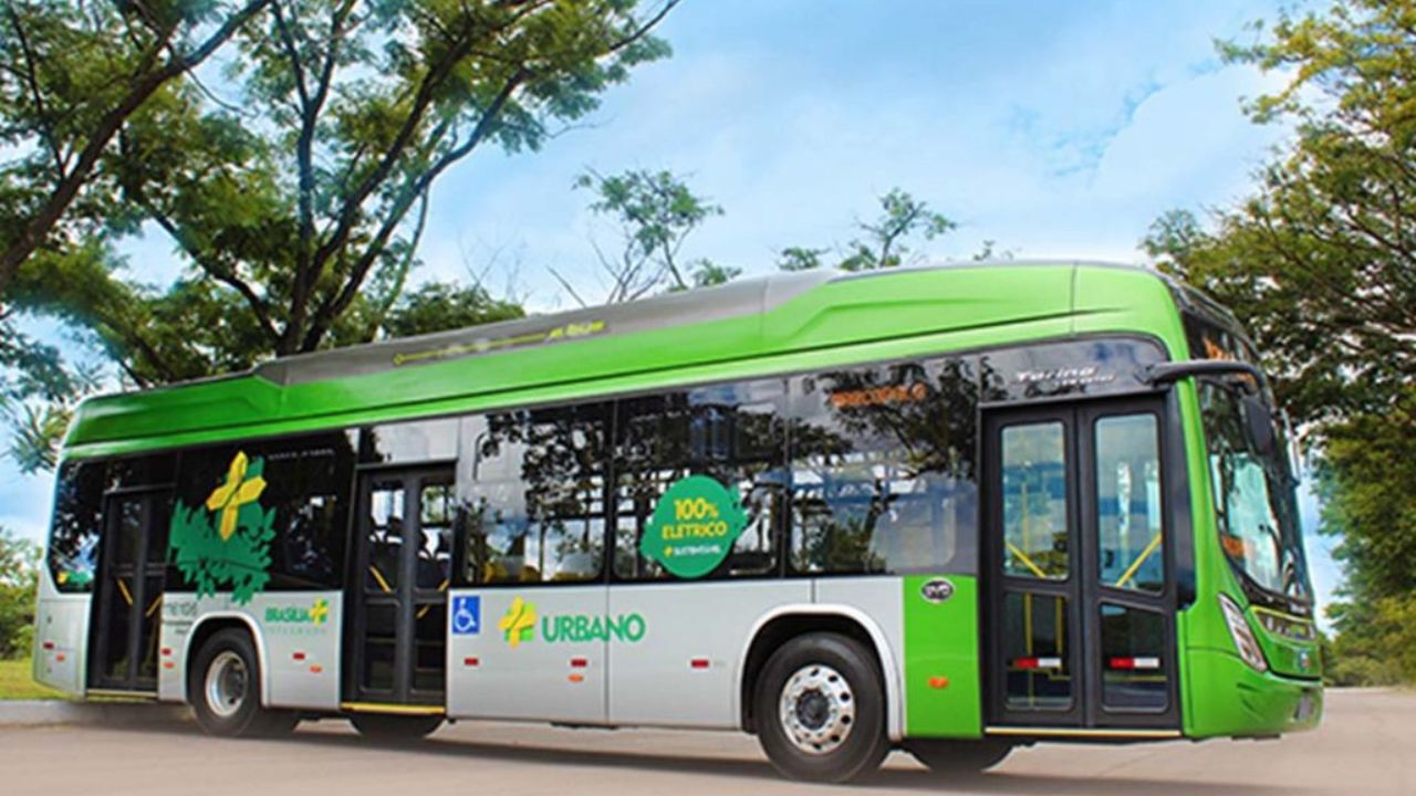 Autobús 100% eléctrico de BYD, modelo D9W. Imagen: BYD