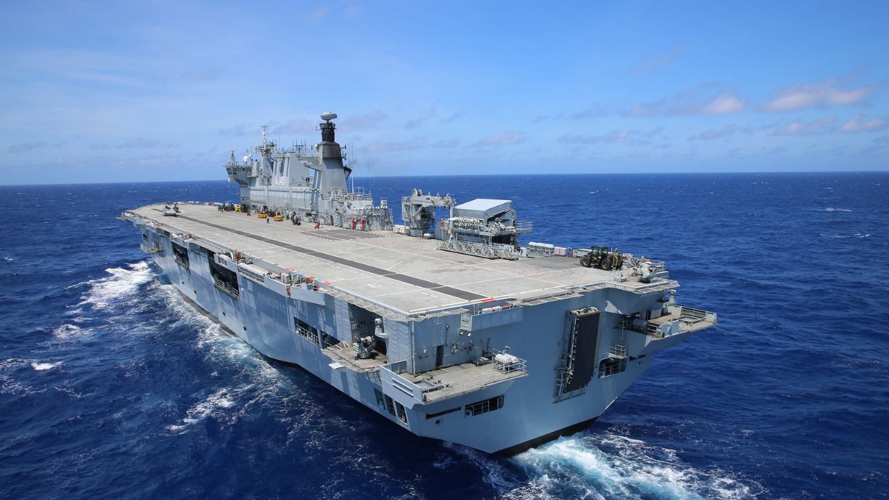 NAM “Atlântico” es el mayor barco de la Armada de Brasil