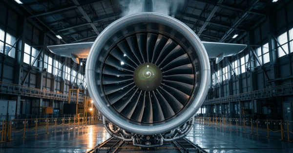 O colossal motor a jato que gira a 11 mil RPM e engole o equivalente a uma piscina olímpica de ar por minuto
