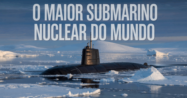 O maior submarino nuclear do mundo - o gigante soviético que patrulhava o Ártico com 20 mísseis a bordo