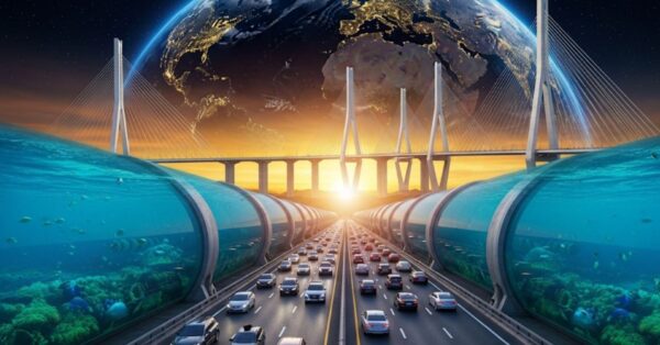 É viável uma rodovia que liga todos os continentes? Descubra o megaprojeto, suas conexões, custos e a análise de especialistas.