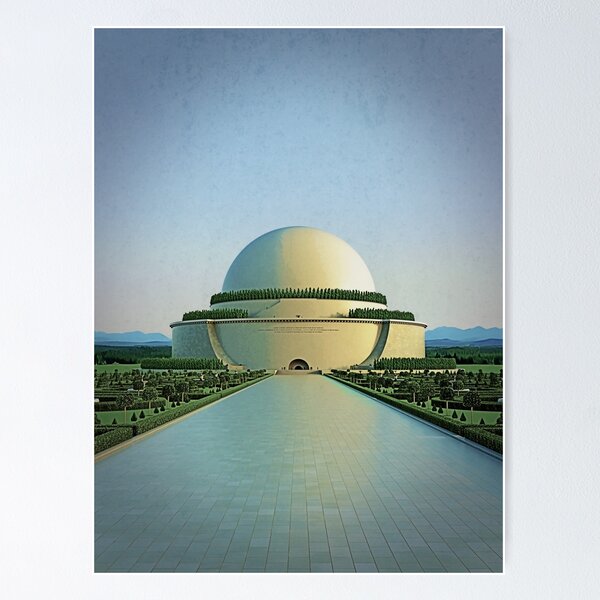 El monumental cenotafio para Isaac Newton que guardaría el día y la noche en su interior, una esfera cósmica de 150 metros de diámetro