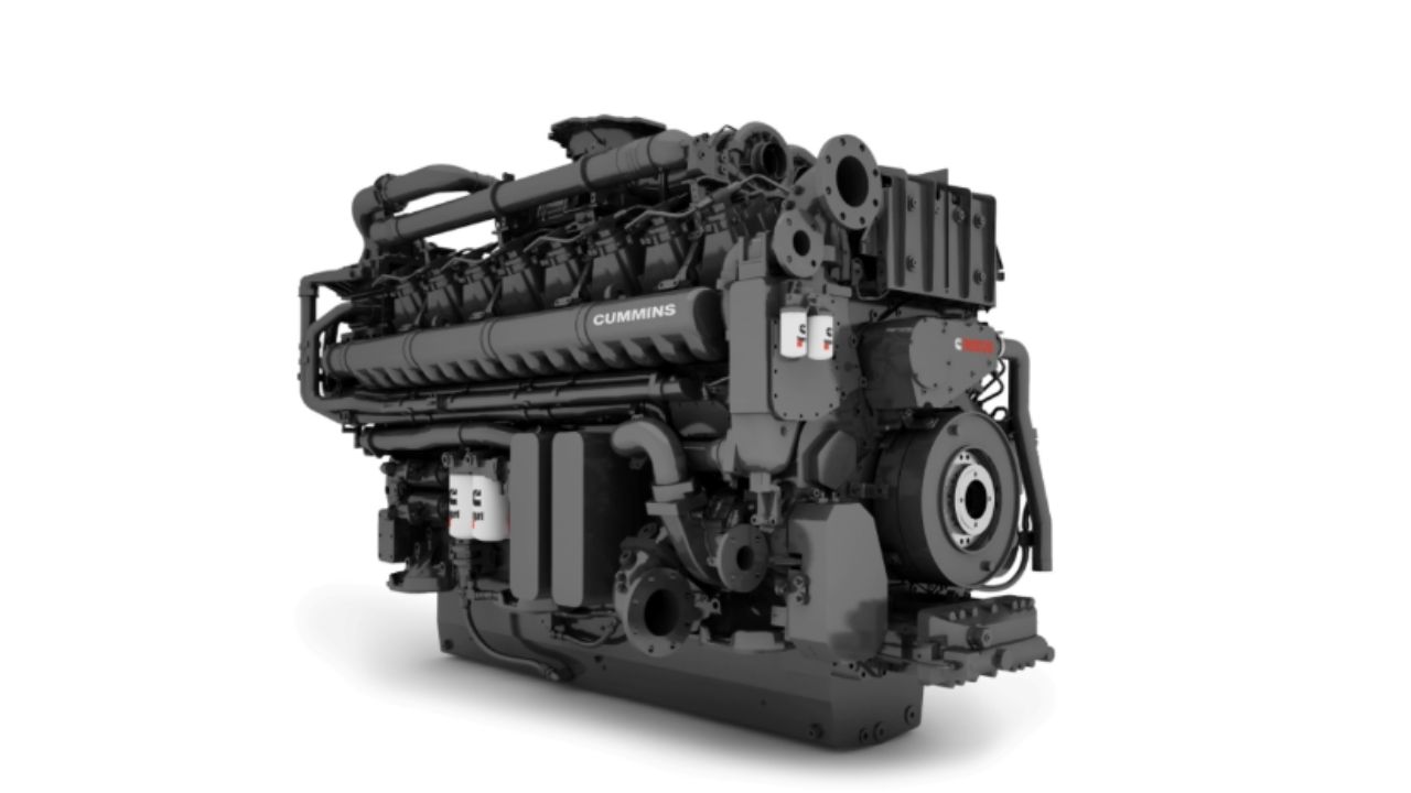 O motor "brasileiro" mais potente do mundo, usado em supercaminhões de mineração