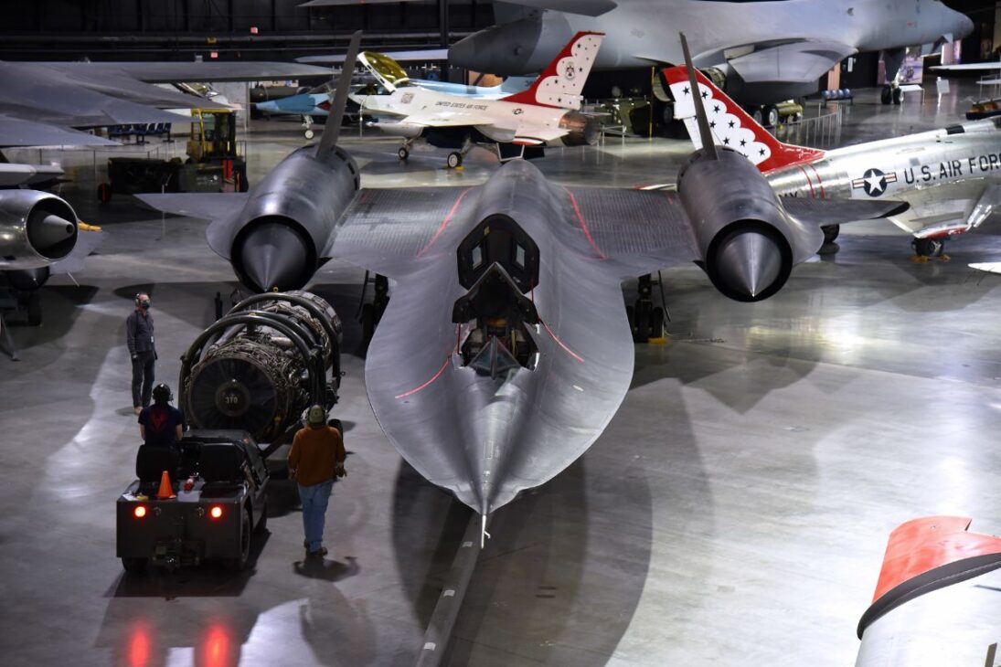 El motor del caza SR-71 Blackbird, un turbojet que se transformaba en un 'ramjet' para respirar el aire rarefacto y volar a 3.500 km/h