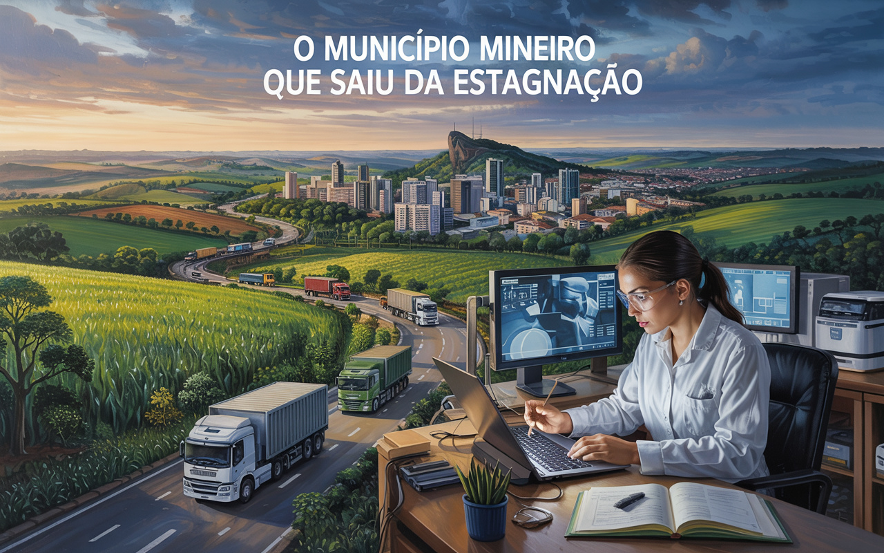 O município mineiro que saiu da estagnação com educação técnica, infraestrutura logística e apoio a pequenos negócios — e hoje lidera a geração de empregos no estado