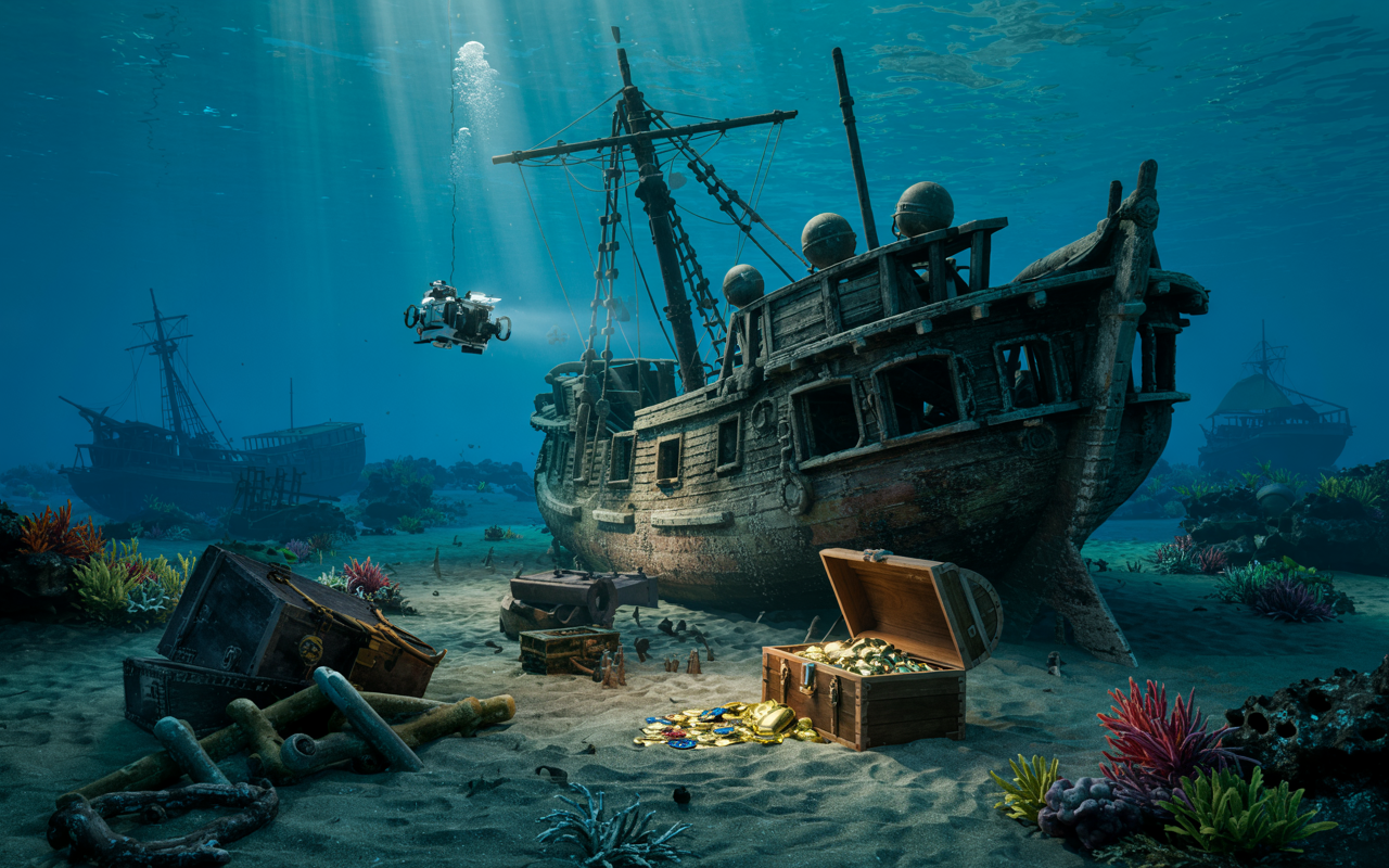 O navio afundado com um tesouro de US$ 20 bilhões - por que o San José é o “Santo Graal dos naufrágios”